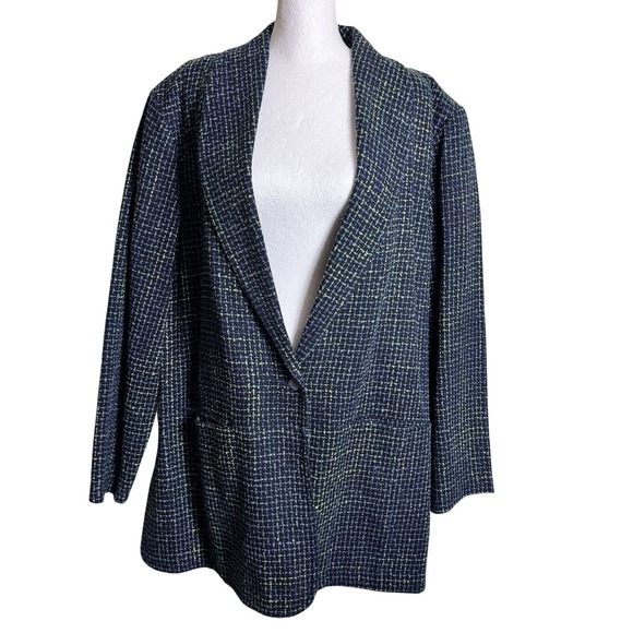 Jackets & Blazers - TravelSmith Women's Blazer Button Front Colorful No Size or Material Tags *READ